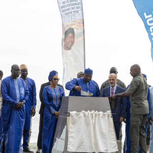 CONSTRUCTION BEGINS AT SANYANG DEEP-SEA PORT